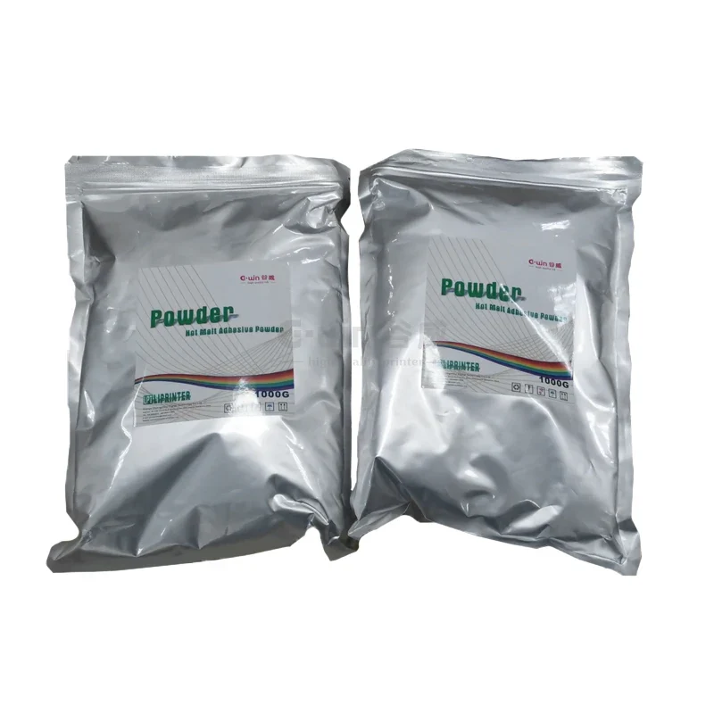 GWIN Hot Melt Powder White for Tshirt DTF Pet Film Printer Transfer Adhesive Glue 1Kg/bag 100% Tpu Powder