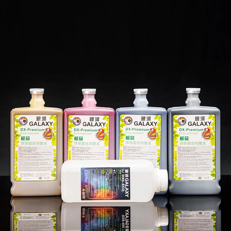 Galaxy Cleaning Solution Liquid Cleaning Flush for Solvent Printers Ink Solvent Cleaning Digital Printing