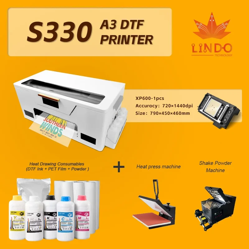 Free Shipping A3 UV Direct to Film (DTF) Printer High Quality Customized Design A3 Size UV Printing Machine for Cup Wraps