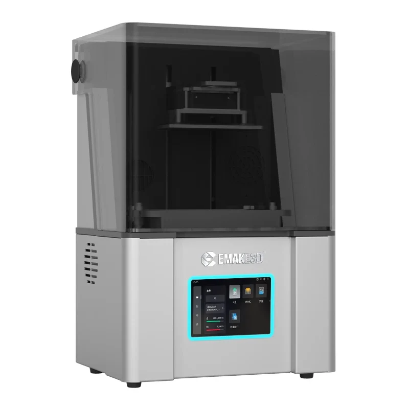 Emake3D 7 Inch 9K Dental 3D Printer with Curing Automatic Small Jewelry Printer with 1 Year Warranty New Model