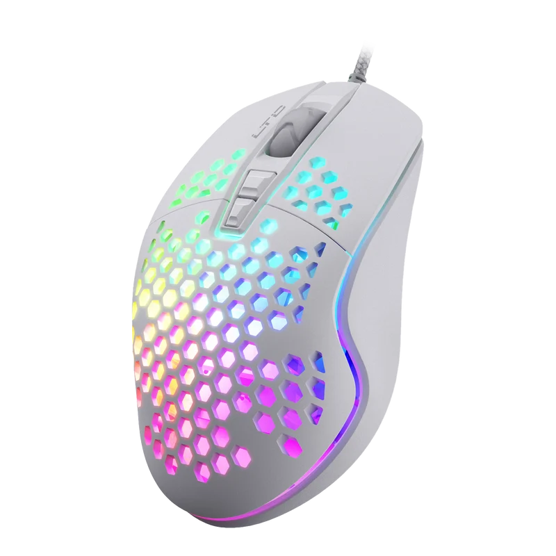 Redragon x LTC Wired RGB Gaming Mouse With Lightweight Honeycomb Shell