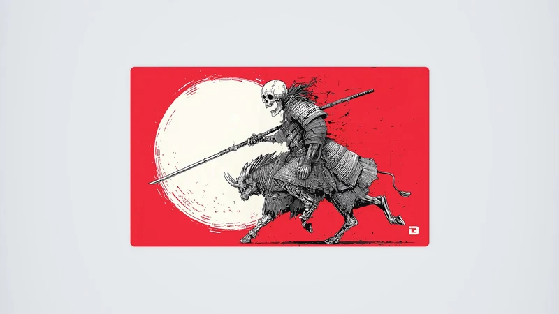 Skelett-Samurai