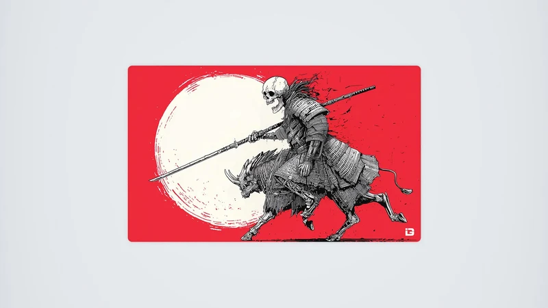 Skelett-Samurai