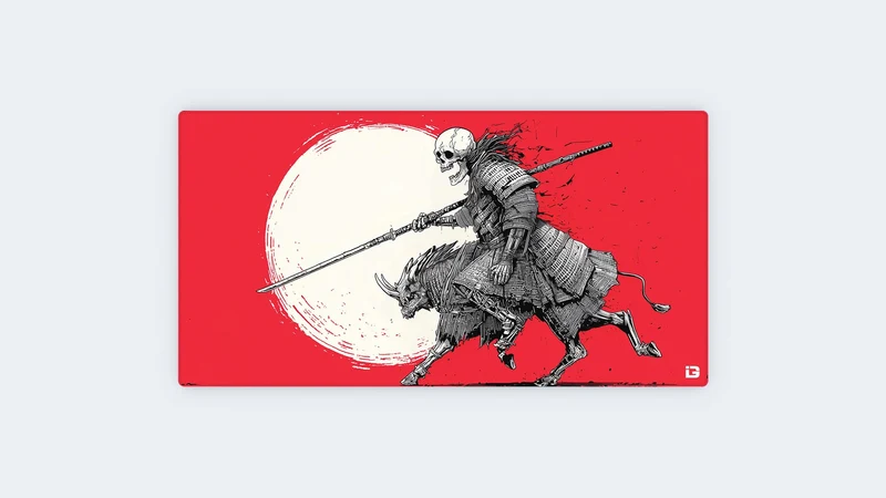 Skelett-Samurai
