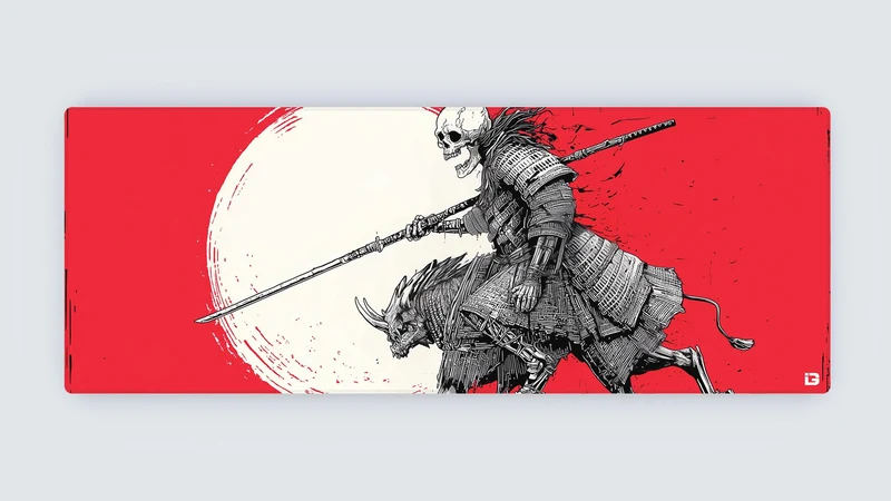 Skelett-Samurai