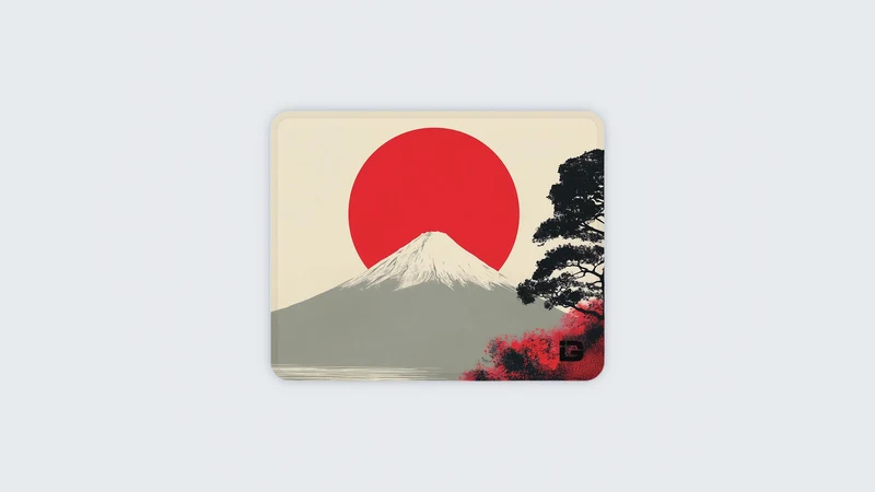Purpurroter Fuji