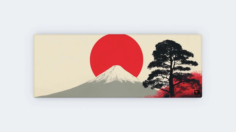 Purpurroter Fuji
