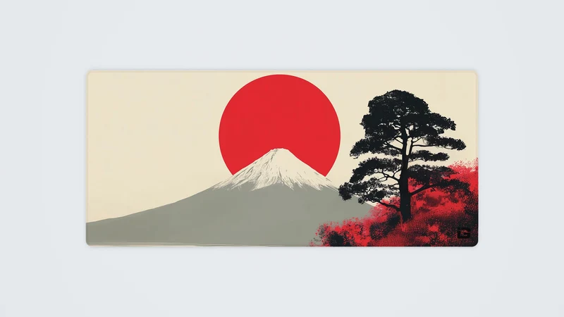 Purpurroter Fuji