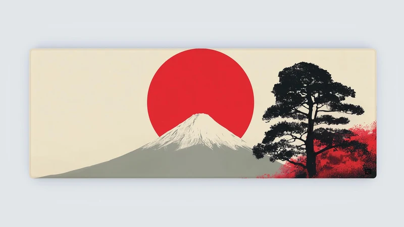 Purpurroter Fuji