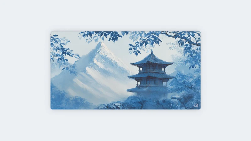 Blaue Pagode