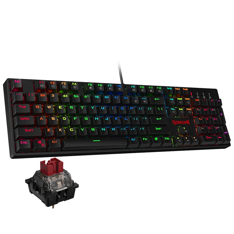 SURARA K582 (Quiet-Red Switches)