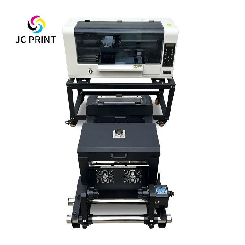 Custom A3 30cm DTF Tshirt Printer TX800 XP600 Dual Head DTF Printer A3 30cm With DTF Film Oven Dyer Heater