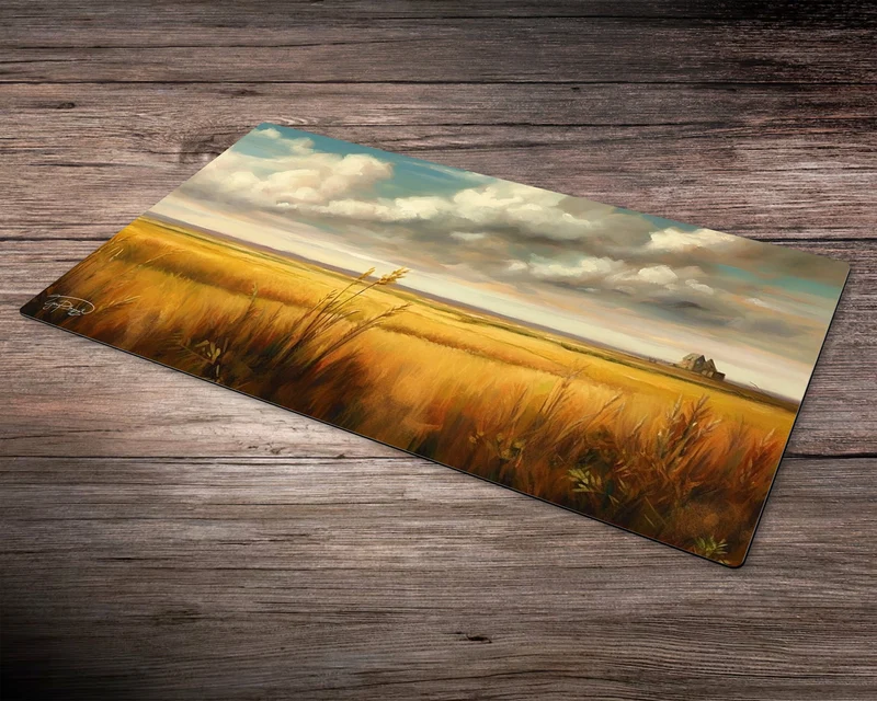 White Plains of the Last Harvest - MTG Spielmatte - 24 x 14 inches - MTG Geschenke - MTG Zubehör - Magie Tischmatte