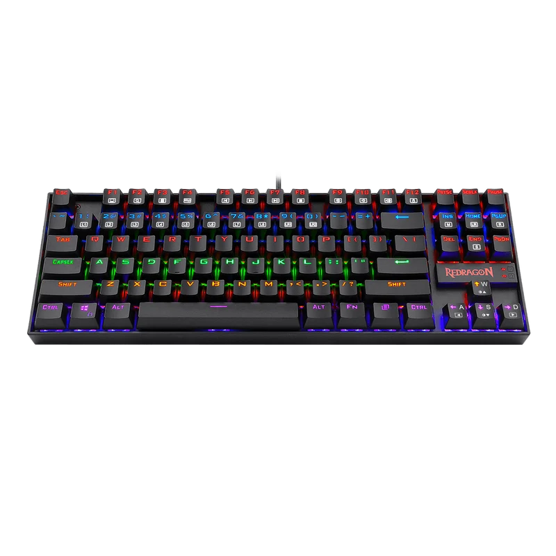 KUMARA K552 LED Rainbow Backlit Wired Keyboard