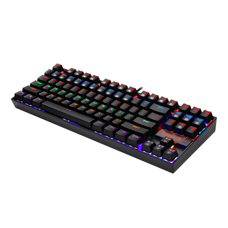 KUMARA K552 LED Rainbow Backlit Wired Keyboard