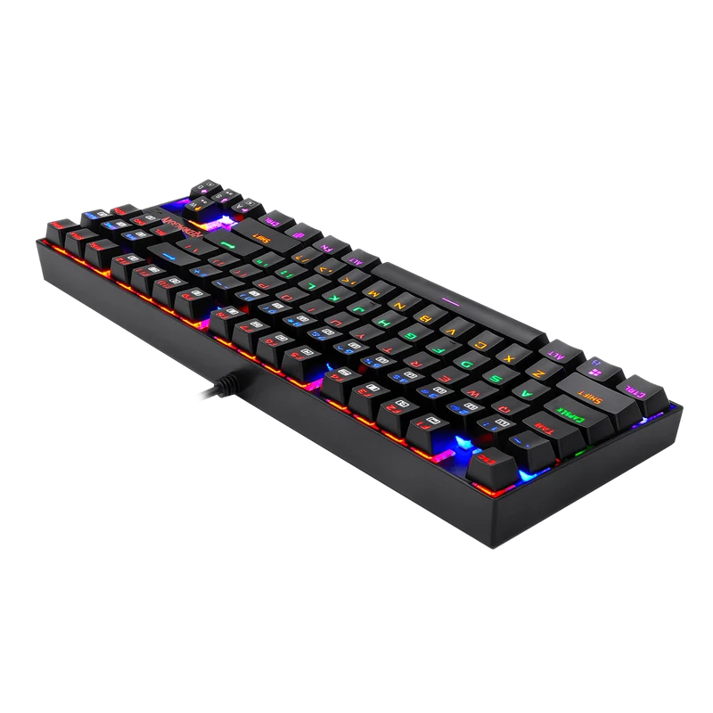 KUMARA K552 LED Rainbow Backlit Wired Keyboard