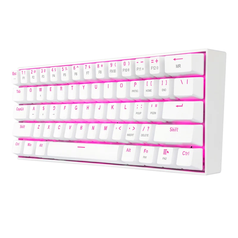 Redragon K630 White 60% Keyboard