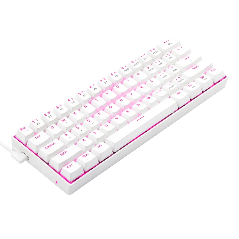 Redragon K630 White 60% Keyboard