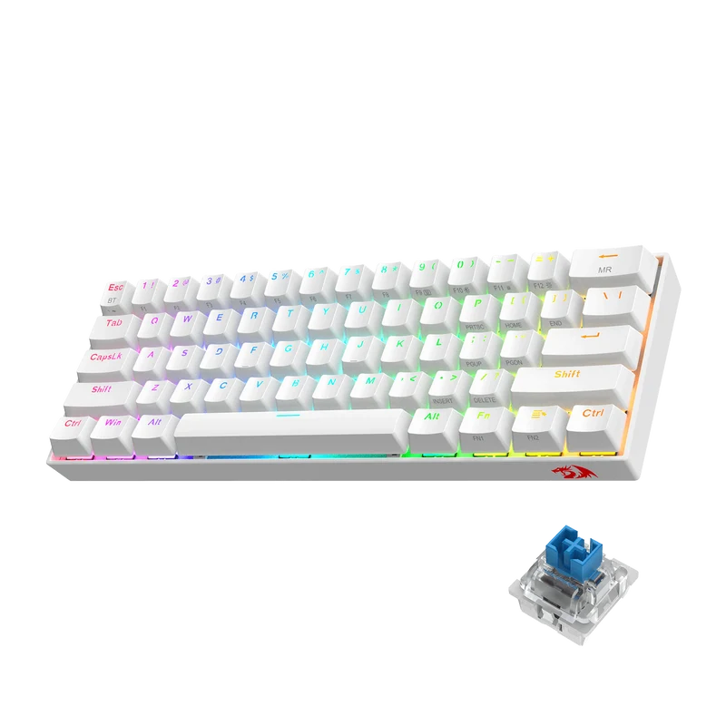 DRACONIC PRO K530 WHITE (Tactile Blue Switches)