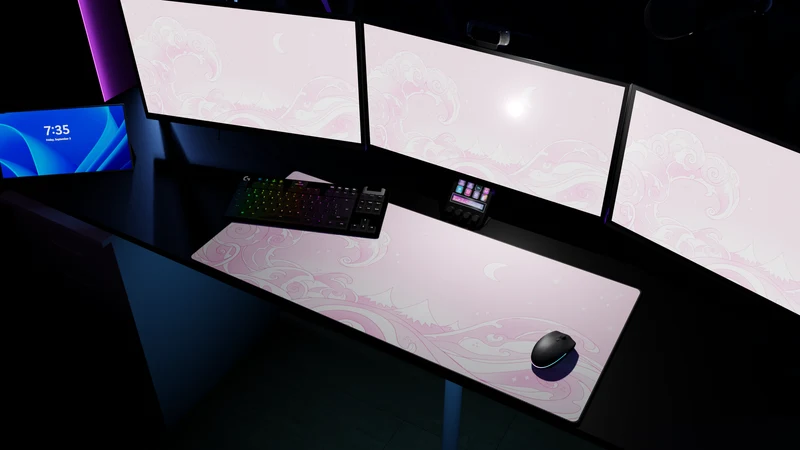 Kawaii Waves pink