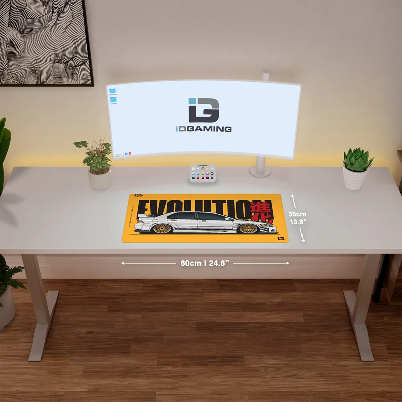 Evo 9 Vortex – Weiße Spielmatte
