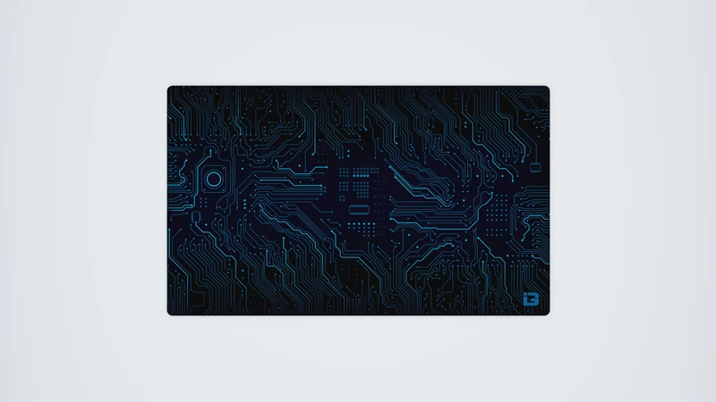 Platine - Schwarze Spielmatte
