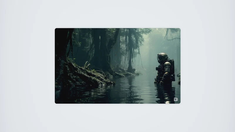 Galactic Jungle Explorer Spielmatte