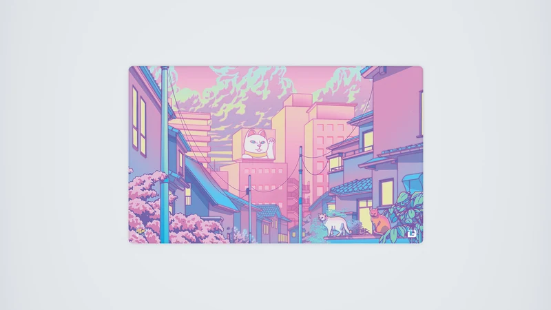 Neko City Spielmatte