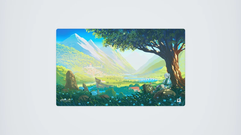 Spielmatte „Magier im Feld“