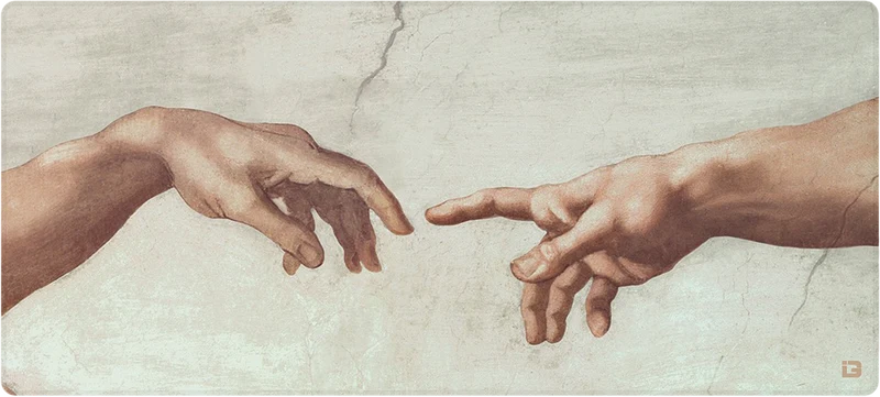 Berührung von Adam
