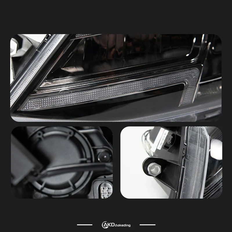 2PCS Car Styling Head Lamp for Jetta MK6 Led Headlight Projector Lens 2011-2018 Front Lights DRL Signal Automotive Accessory