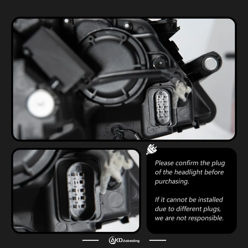 AKD Car Styling Head Lamp for VW Jetta MK6 Headlight 2011-2018 Jetta Projector Lens Front Lights Signal Automotive Accessory