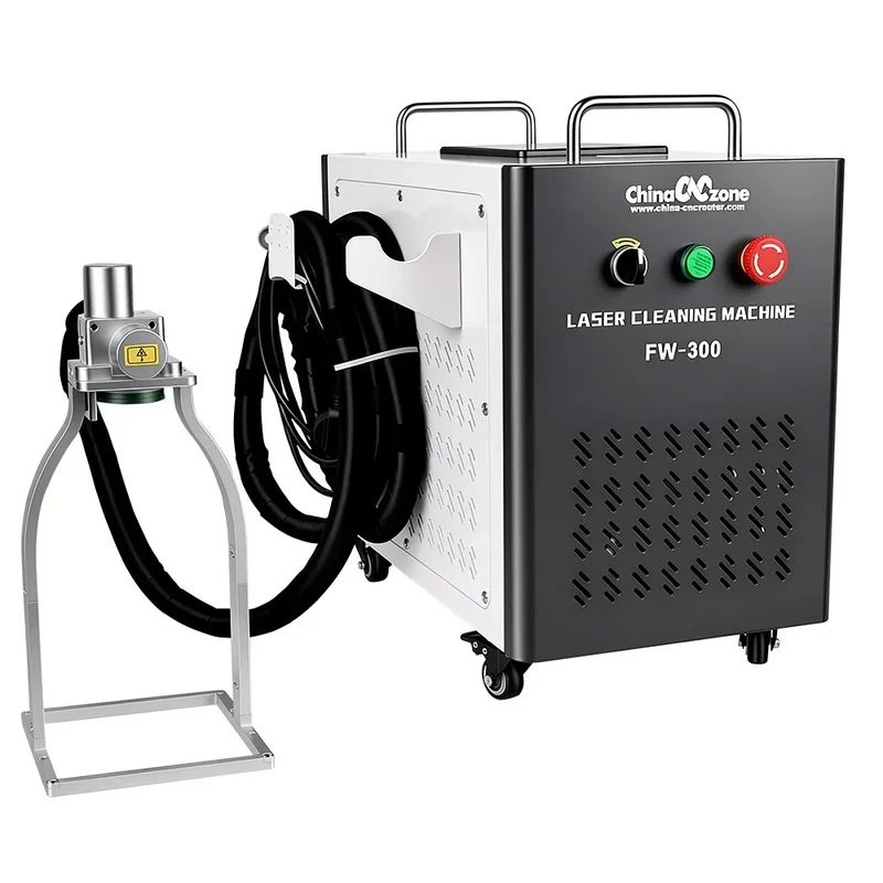 Scotle EU Warehouse 300W Air-cooled JPT 2mj 5mj 15mj Pulsed Laser Cleaning Machine Cleaner for Metal Wood Clean Oil/Paint Remove