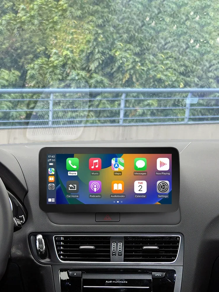 Navigation GPS 360 Panorama AutoLinux Wireless CarPlay for Audi Q5 Car Multimedia Player 2009-2016