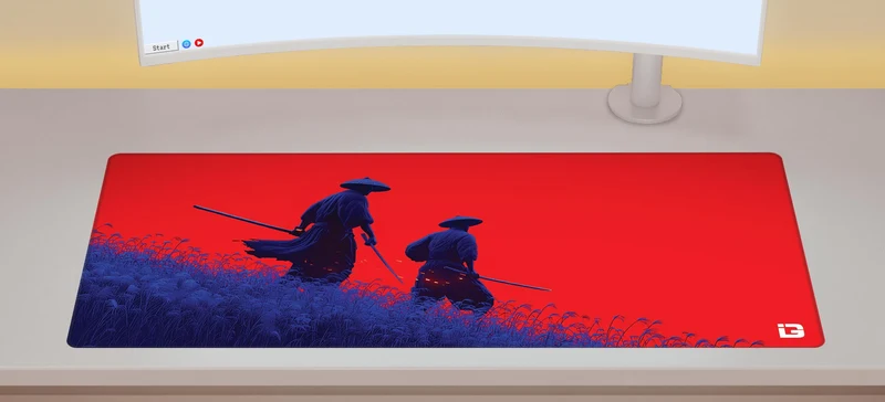 Samurai-Silhouette
