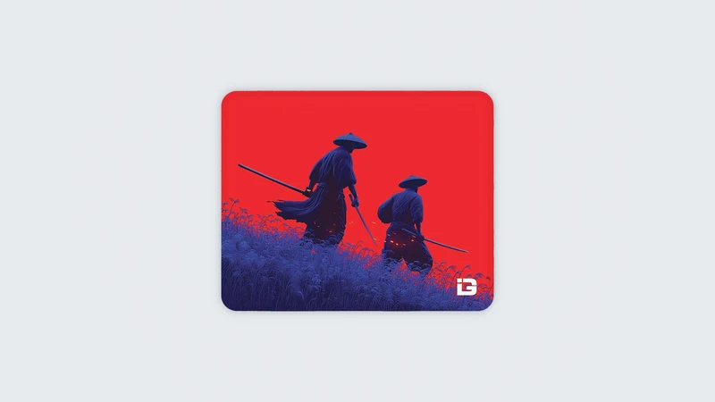 Samurai-Silhouette