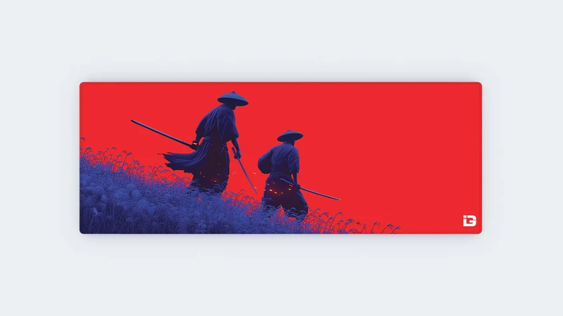Samurai-Silhouette