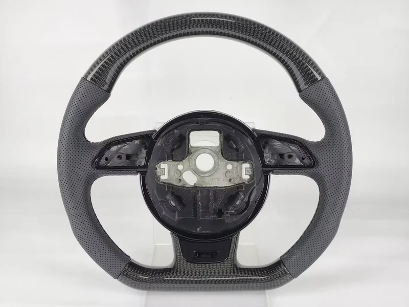 Carbon Fiber Sport Car Steering Wheel for Audi A3 A4 A5 S3 S4 S5 Q3 Q5 B8 B9