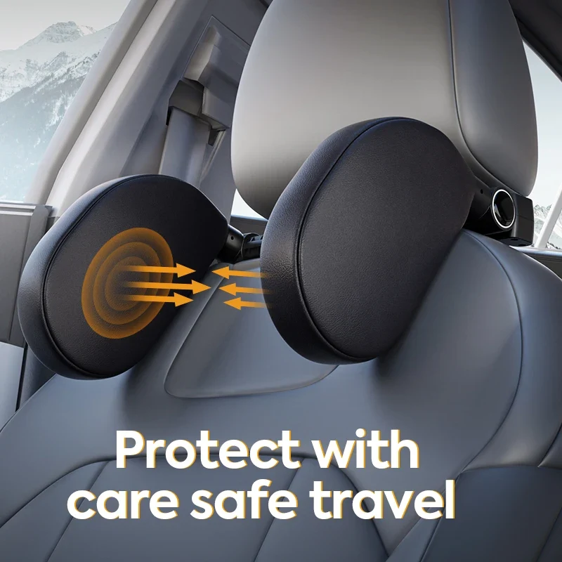 Adjustable Car Seat Headrest Pillow for Travel Sleeping, Ship From Poland, Ready to Ship, Fast Delivery to Europe