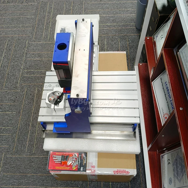3 Axis CNC Router 3040L Metal Frame Linear Guideway PCB Milling Machine Nema23 Stepper Motor for Wood Metal Engraving Carving