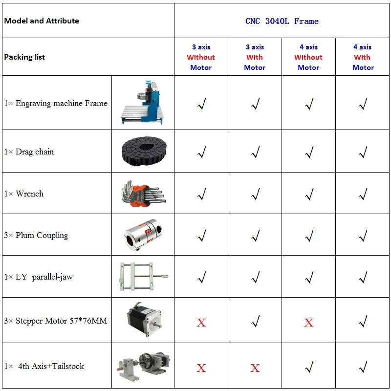 3 Axis CNC Router 3040L Metal Frame Linear Guideway PCB Milling Machine Nema23 Stepper Motor for Wood Metal Engraving Carving
