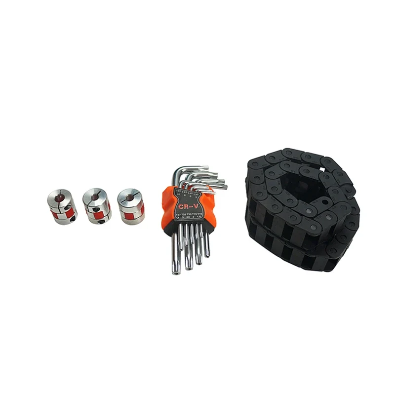3 Axis CNC Router 3040L Metal Frame Linear Guideway PCB Milling Machine Nema23 Stepper Motor for Wood Metal Engraving Carving