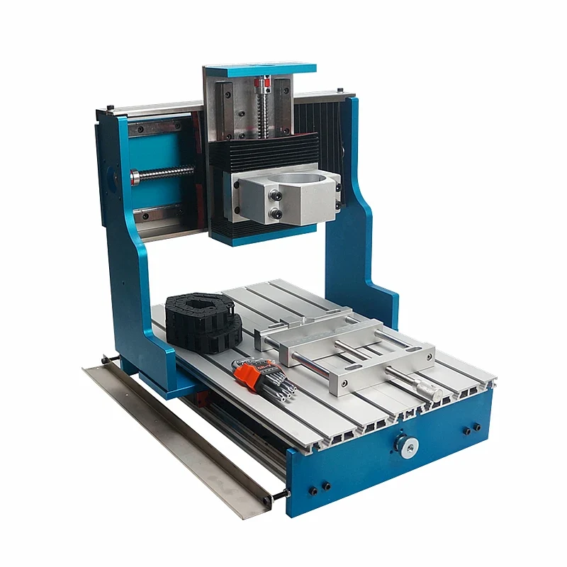 3 Axis CNC Router 3040L Metal Frame Linear Guideway PCB Milling Machine Nema23 Stepper Motor for Wood Metal Engraving Carving