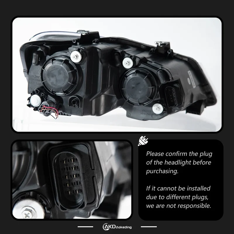 2PCS Car Styling Head Lamp for Polo 2011-2018 Led Headlight Projector Lens Front Lights DRL Signal Automotive Accessory