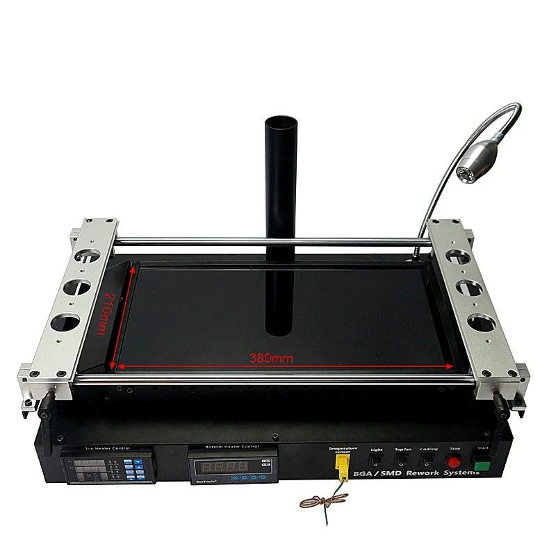 IR Infrared BGA Rework Station-Soldering Station USB Powered 480 Cast Iron Reballing Kit for IC Chips PCB Board Repair LY IR8500