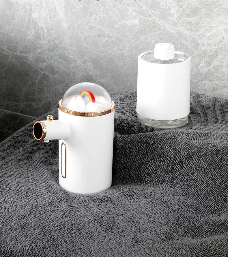 Rechargeable Smart Plastic Modern Bathroom Hand Sensor Touchless Dish Foam Automatic Liquid Soap Dispenser