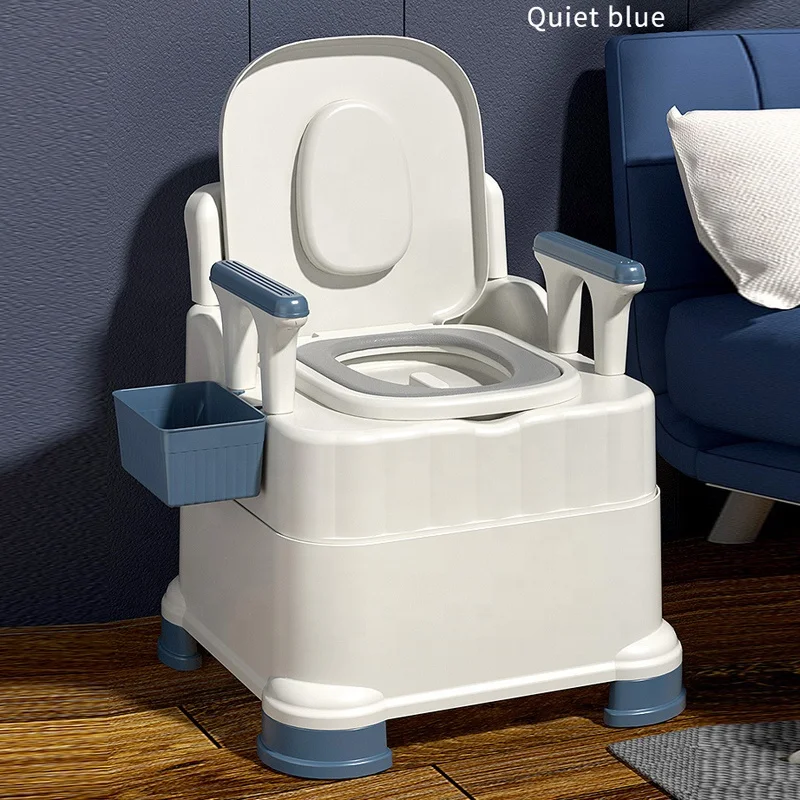 Portable Toilet Outdoor Camping Load Anti-slip Adult Children Mobile Toilet for Home Hospital Travel Plastic Toilet