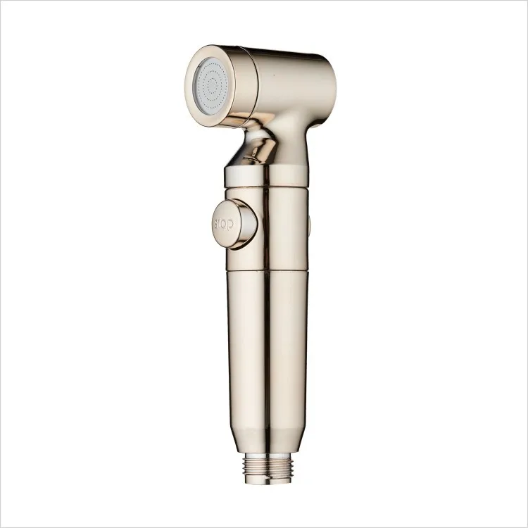 Baby Cloth Diaper Sprayer Wall-Mounted Stainless Steel Contemporary Design Easy Installation Horizontal Spray Toilet Attachment