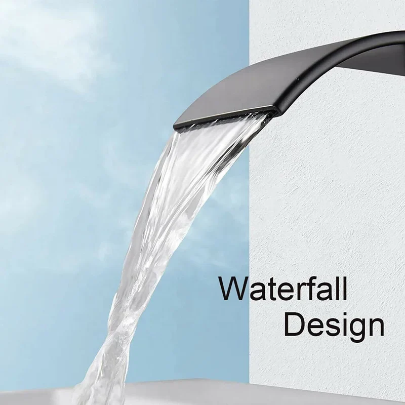 Modern Stainless Steel 304 Single-Hole Deck Cold Hot Water Basin Toilet Wash Bathroom Cabinet Hall Single Handle Metered Feature