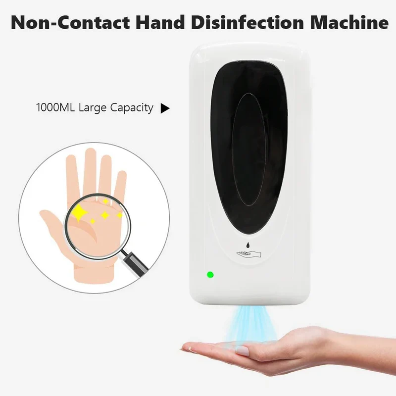 China Wholesale Infrared Sensor Automatic Touchless Liquid Soap Dispenser with Drop, Spray, Foam Nozzle